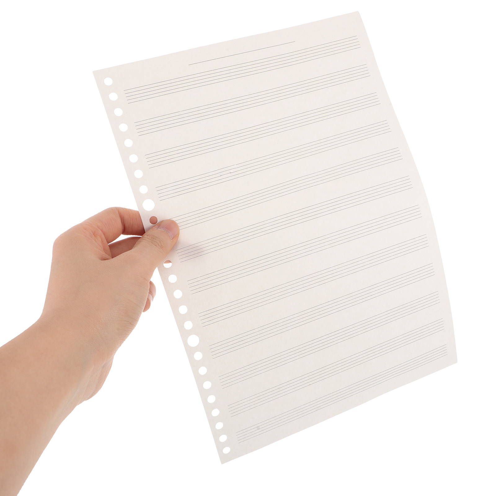 Blank Sheet Music Notebook - Guitar Sheet Music Notebook Loose Leaf