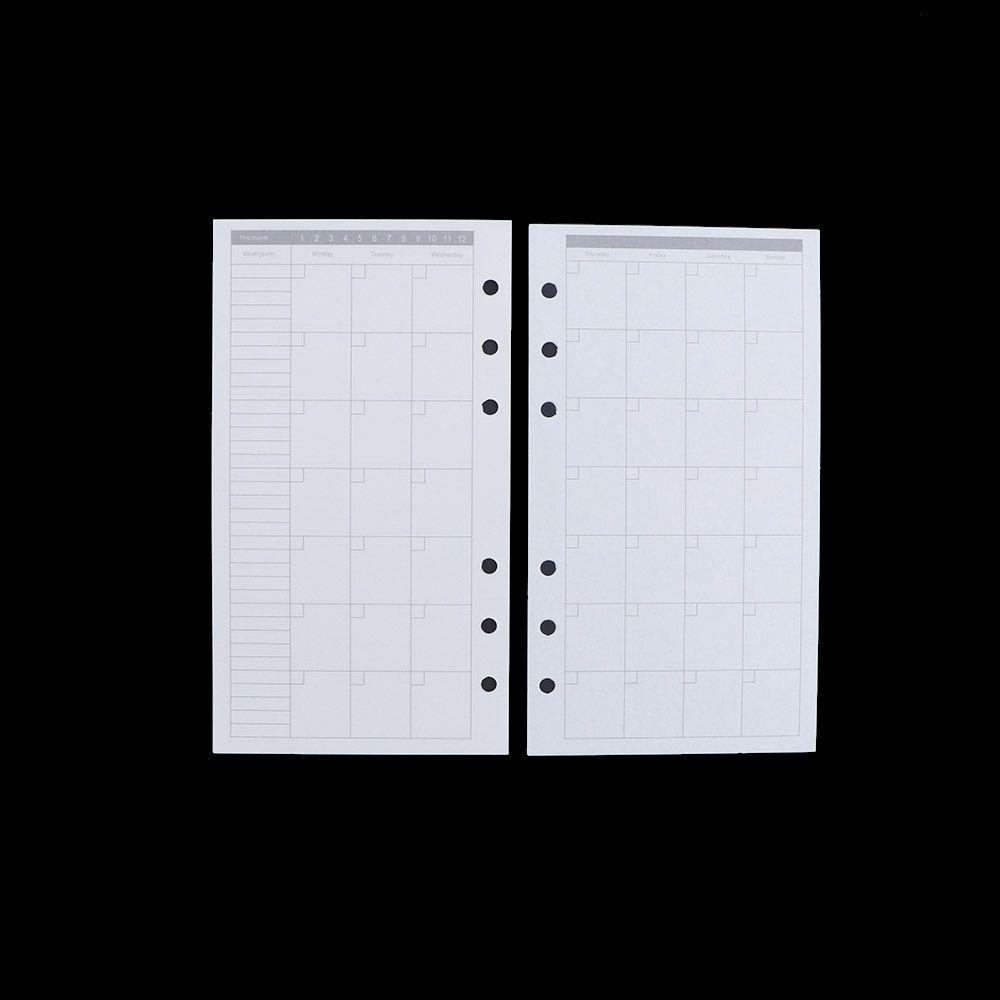 Weekly Grid Line A5 A6 A7 Spir - A5 Spiral Dotted Grid Notebook recension och pris