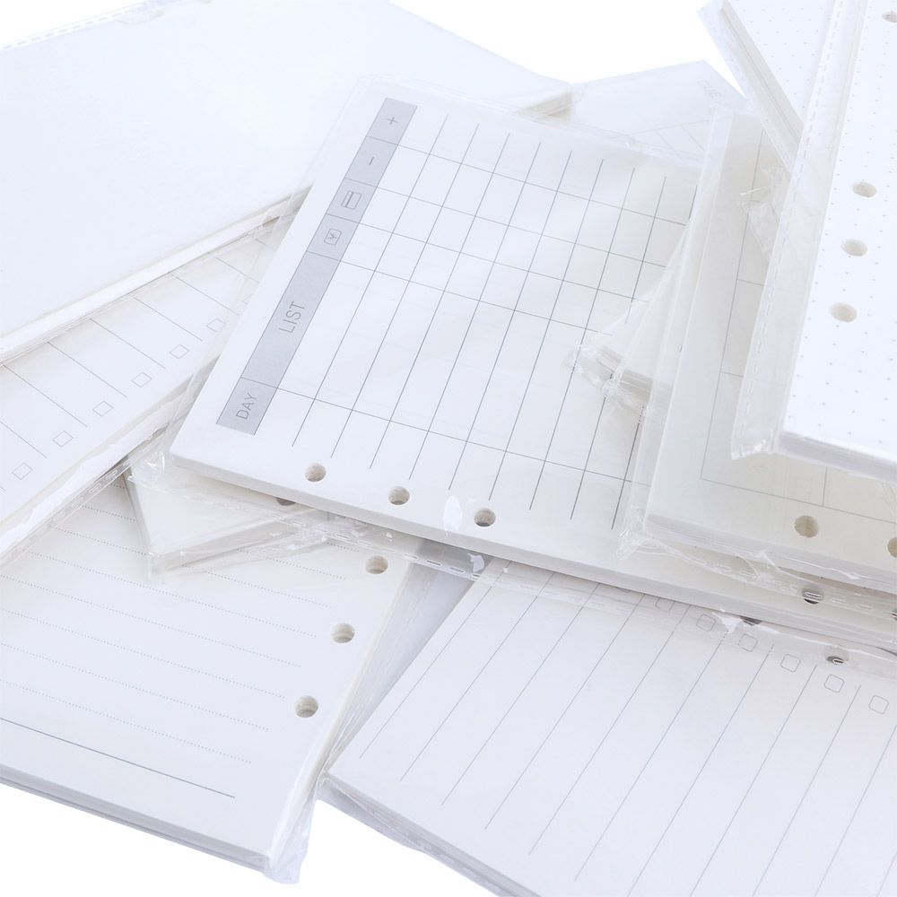 Weekly Grid Line A5 A6 A7 Spir - A5 Spiral Dotted Grid Notebook recension och pris