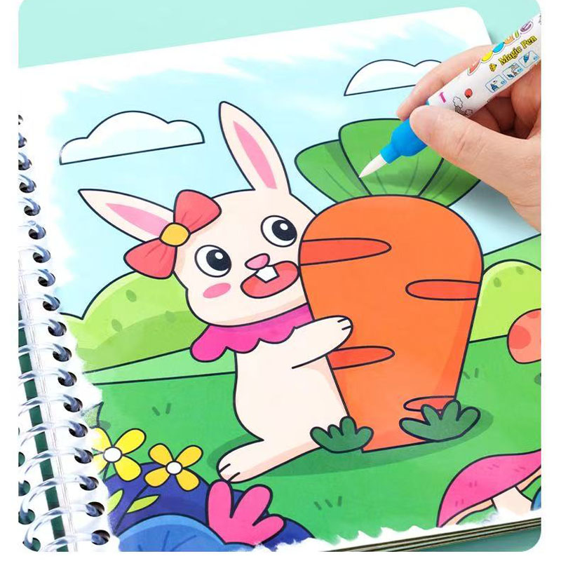 Magic Water Drawing Book Child - Reusable Water Magic Coloring Book recension och pris