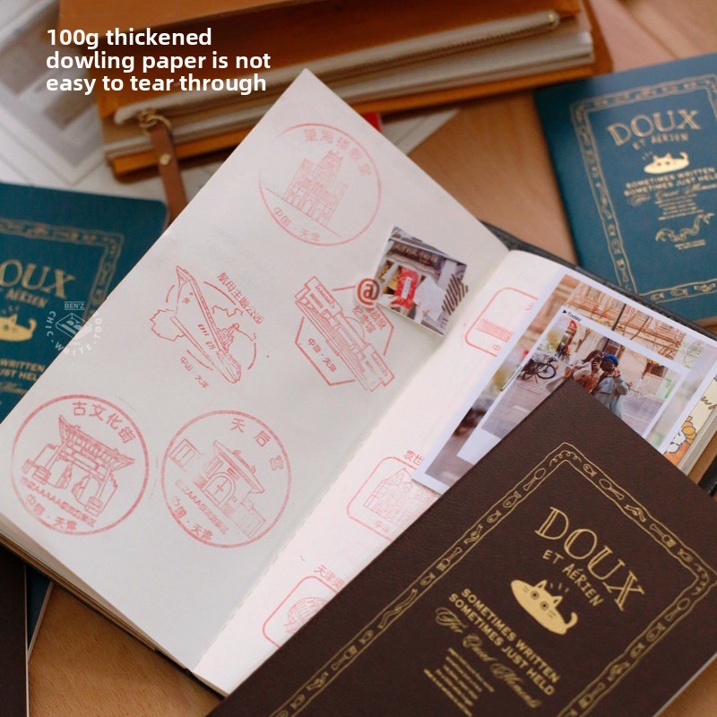 Fromthenon Travelers Notebook  - Vintage Leather Journal Notebook recension och pris