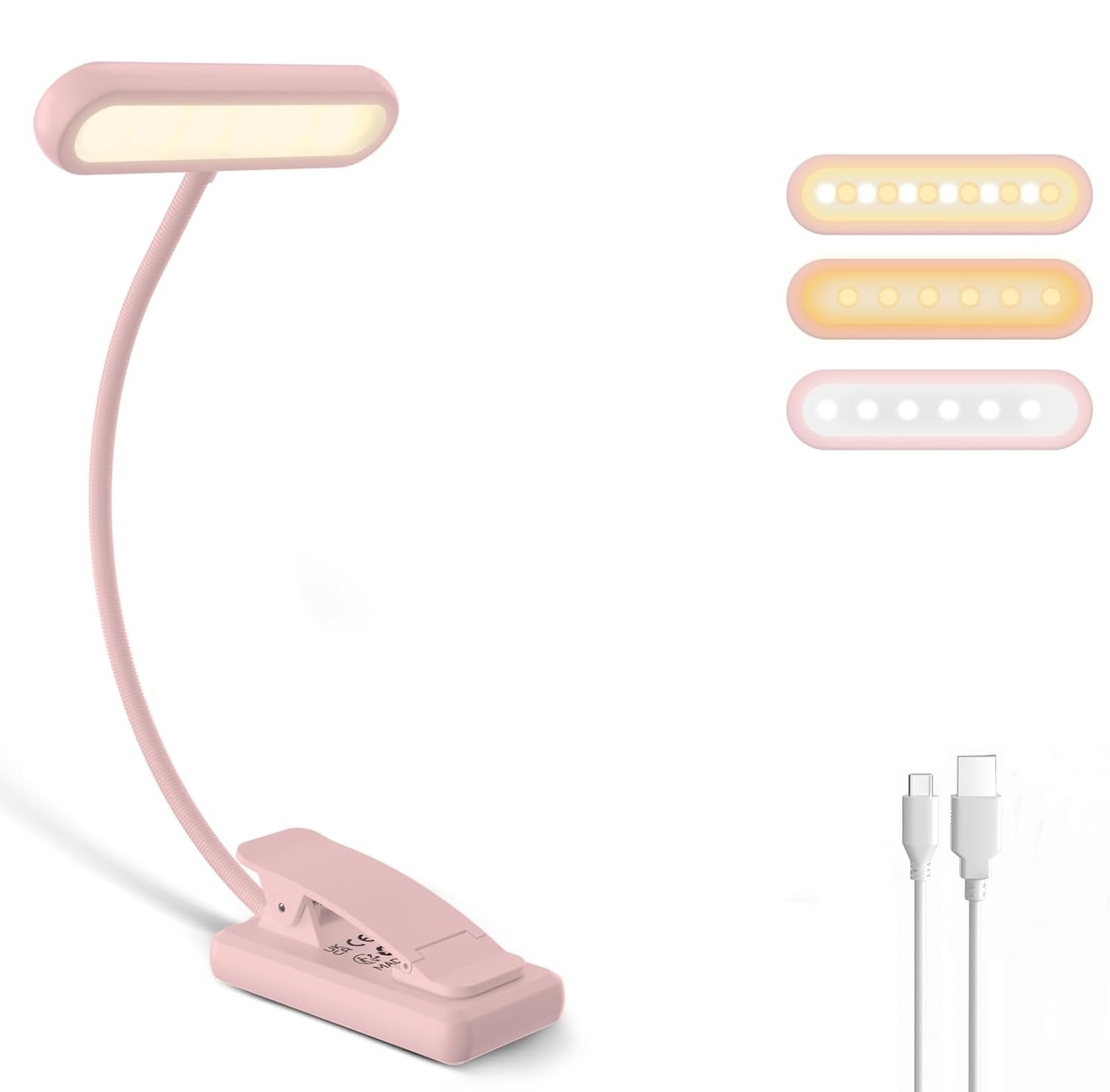 Reading Lamp Book Clamp Black/ - Books recension och pris