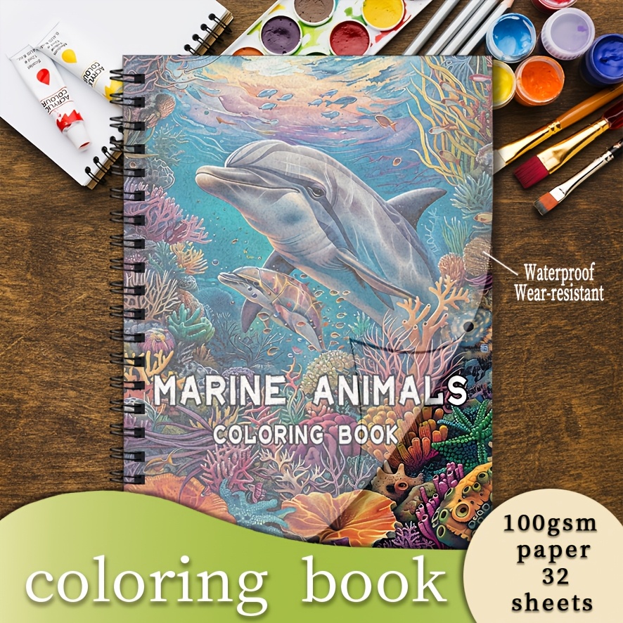 Coloring Book - 8.3 x 11.2 inc - Adult Coloring Book Stress Relief recension och pris
