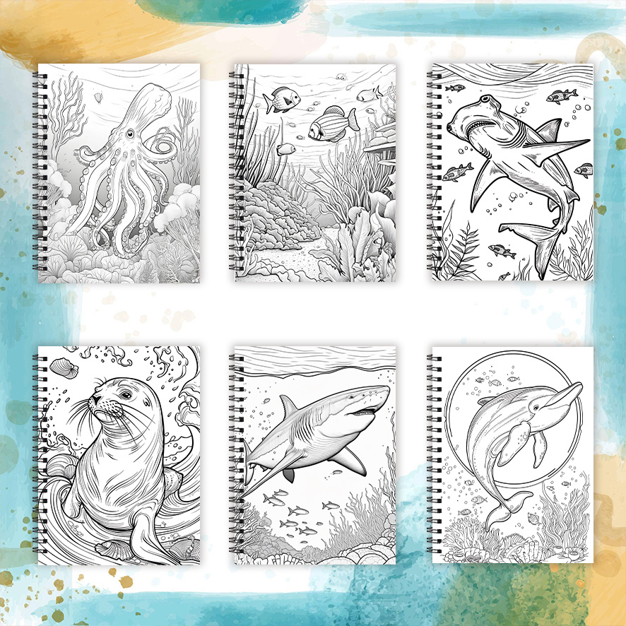 Coloring Book - 8.3 x 11.2 inc - Adult Coloring Book Stress Relief recension och pris
