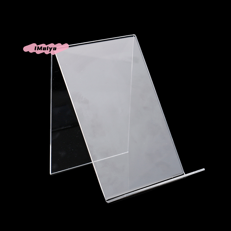 M-1pcs Clear Acrylic Display B - Clear Acrylic Book Stand Holder recension och pris