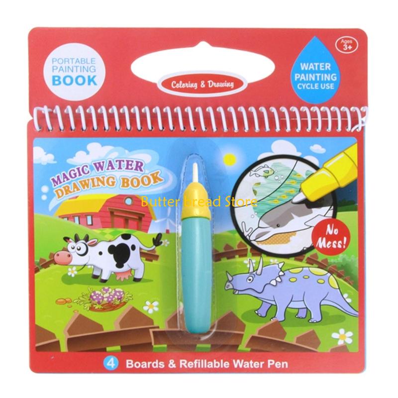 W89C Magical Water Drawing Pad - Reusable Water Magic Coloring Book recension och pris