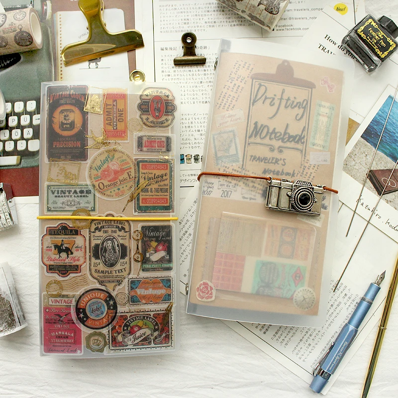 Travelers Notebook Journal Ins - Vintage Leather Journal Notebook recension och pris