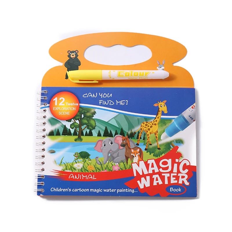 Children's Magic Water Paintin - Reusable Water Magic Coloring Book recension och pris