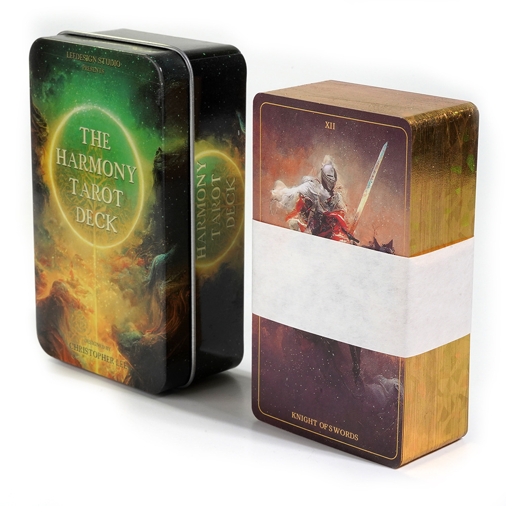 Harmony Tarot In A Tin with Gi - Tarot Deck With Guidebook recension och pris