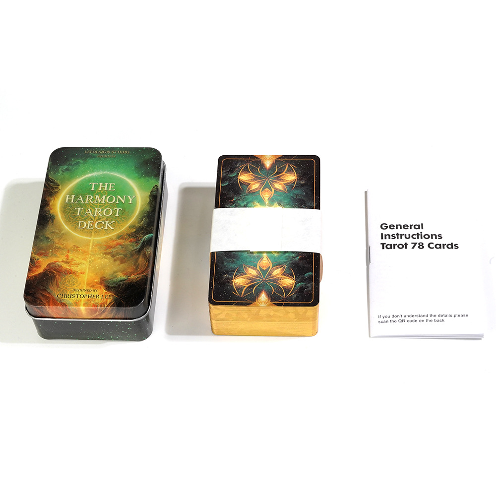 Harmony Tarot In A Tin with Gi - Tarot Deck With Guidebook recension och pris