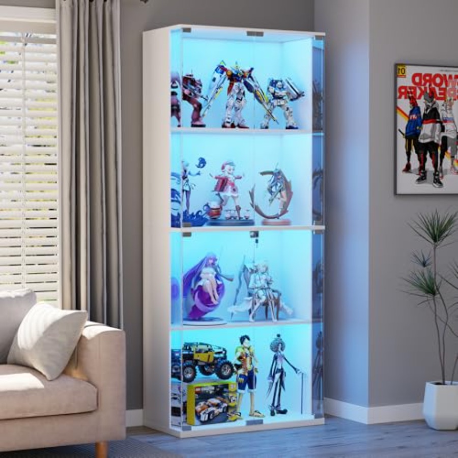 66 Glass Display Cabinet for C - Books recension och pris