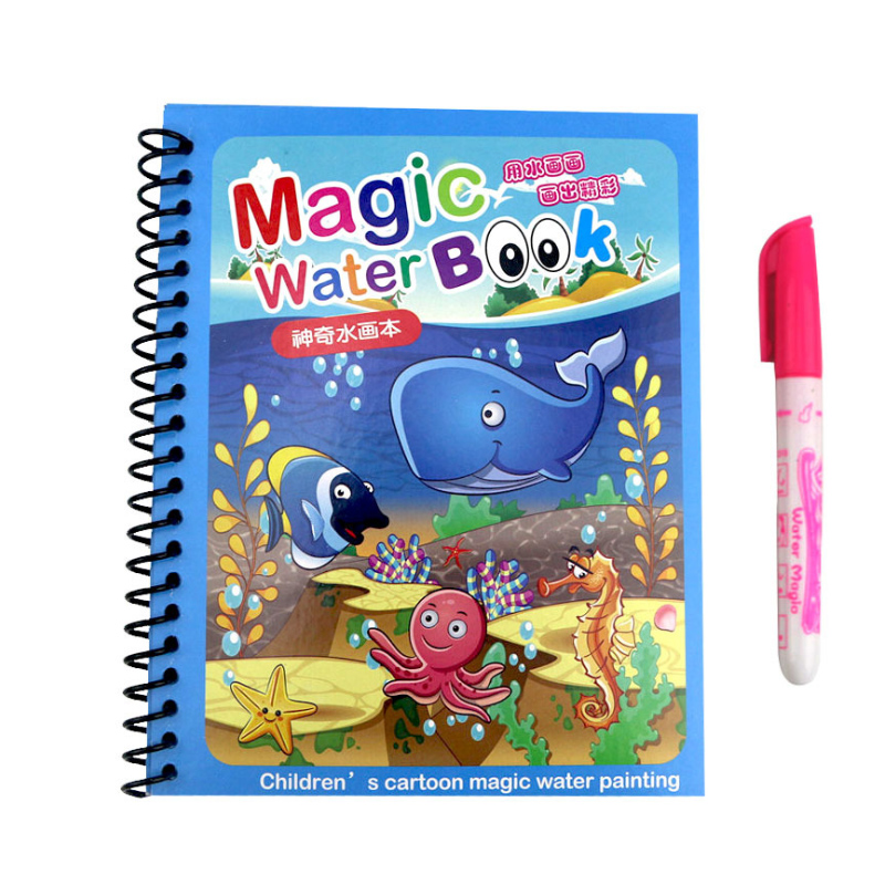 Hot Sale Reusable Magic Water  - Reusable Water Magic Coloring Book recension och pris