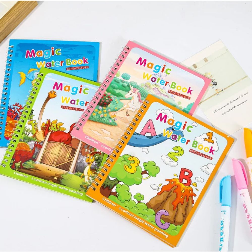 Magical Book Water Drawing Mon - Reusable Water Magic Coloring Book recension och pris
