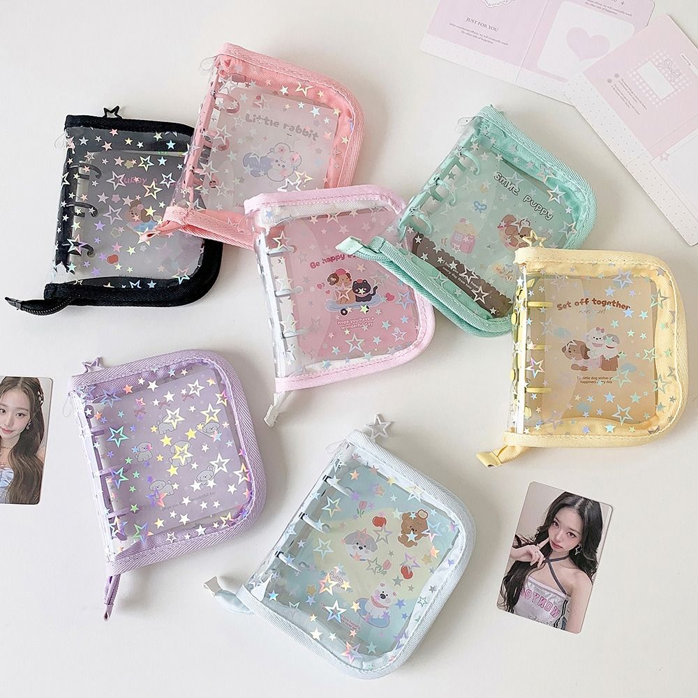 1pc Portable PVC A8 Card Binde - Kpop Photo Card Binder 3 Inch recension och pris