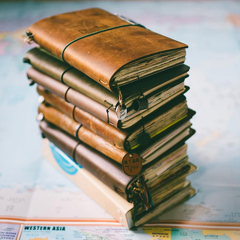 Defective Retro Leather Cover  - Vintage Leather Journal Notebook recension och pris