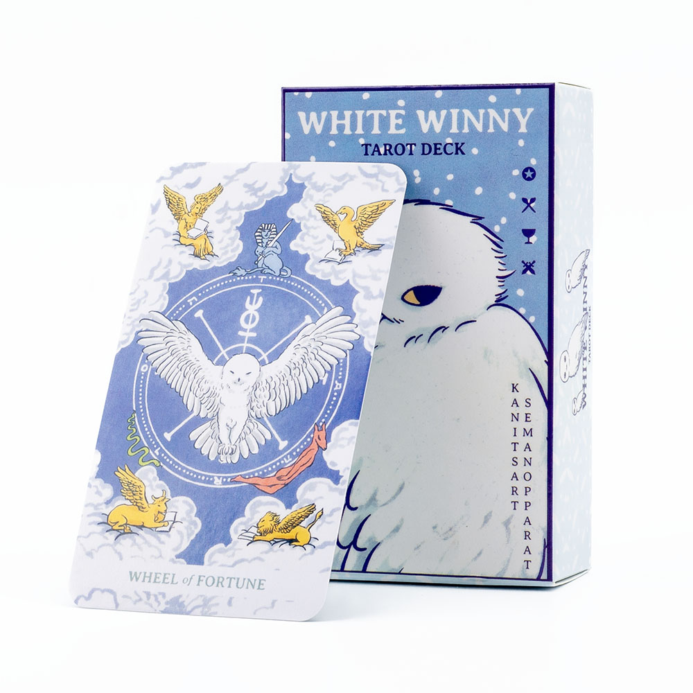 White Winny Tarot English Edit - Tarot Deck With Guidebook recension och pris
