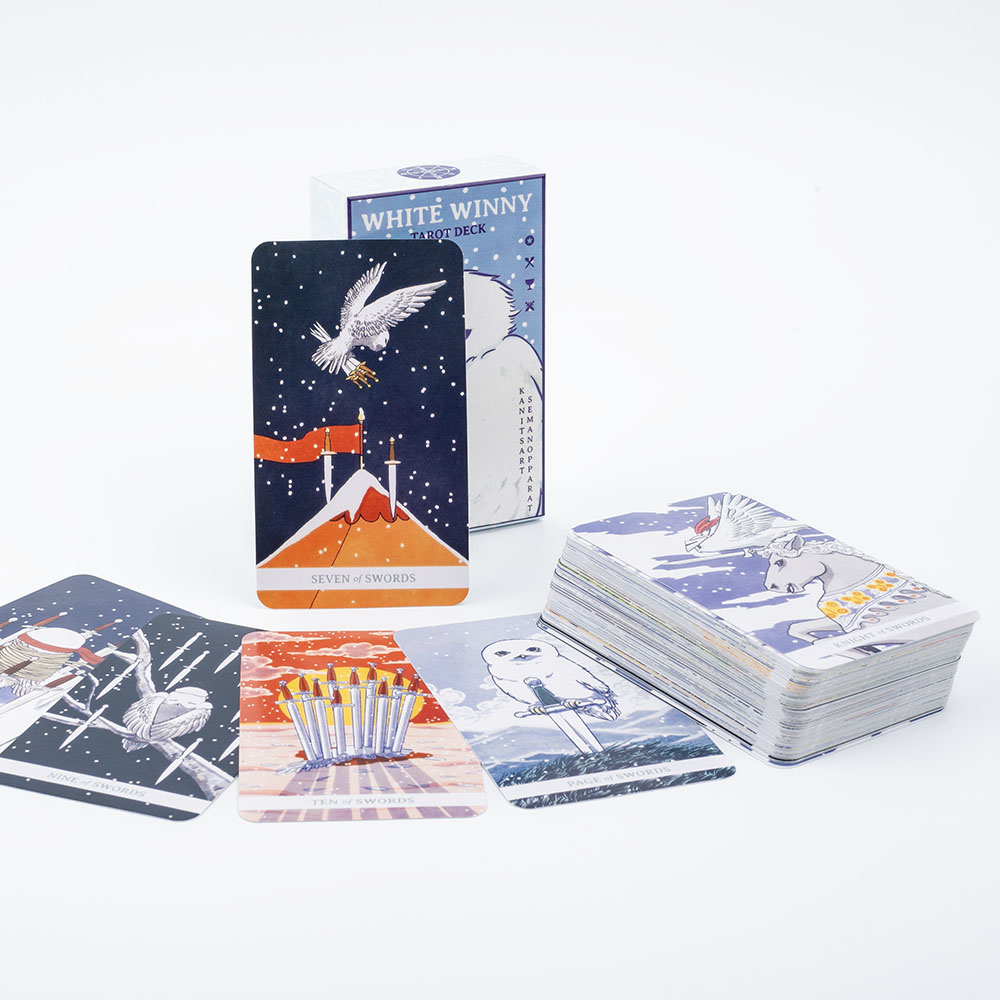 White Winny Tarot English Edit - Tarot Deck With Guidebook recension och pris