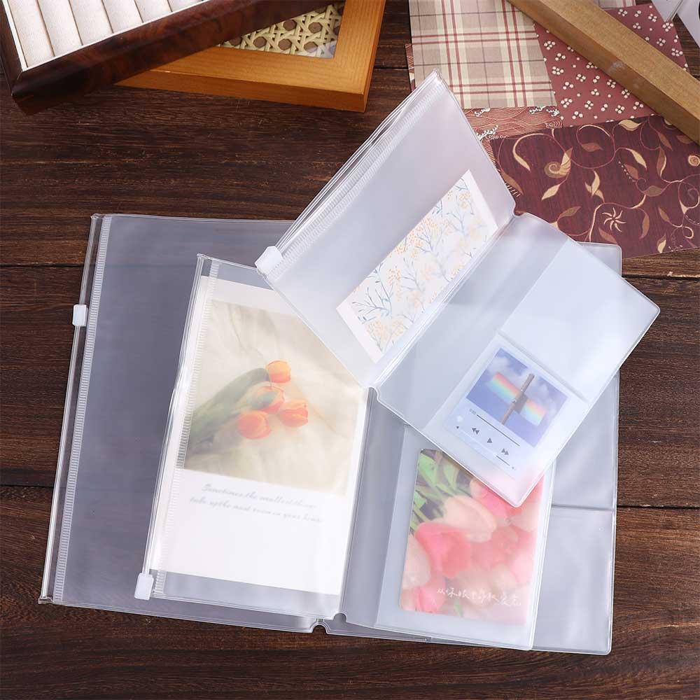 PVC Zipper Bag for Midori Trav - Vintage Leather Journal Notebook recension och pris