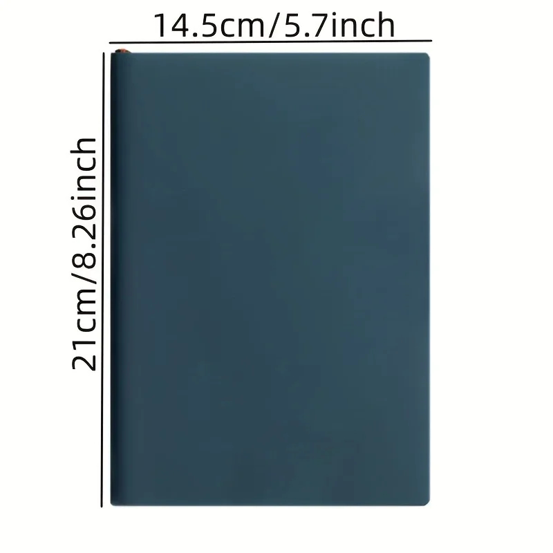 A5 Soft Leather Notebook with  - Vintage Leather Journal Notebook recension och pris