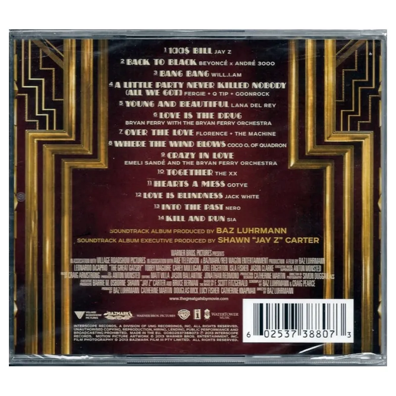 Original Soundtrack CD Album f - Movies recension och pris