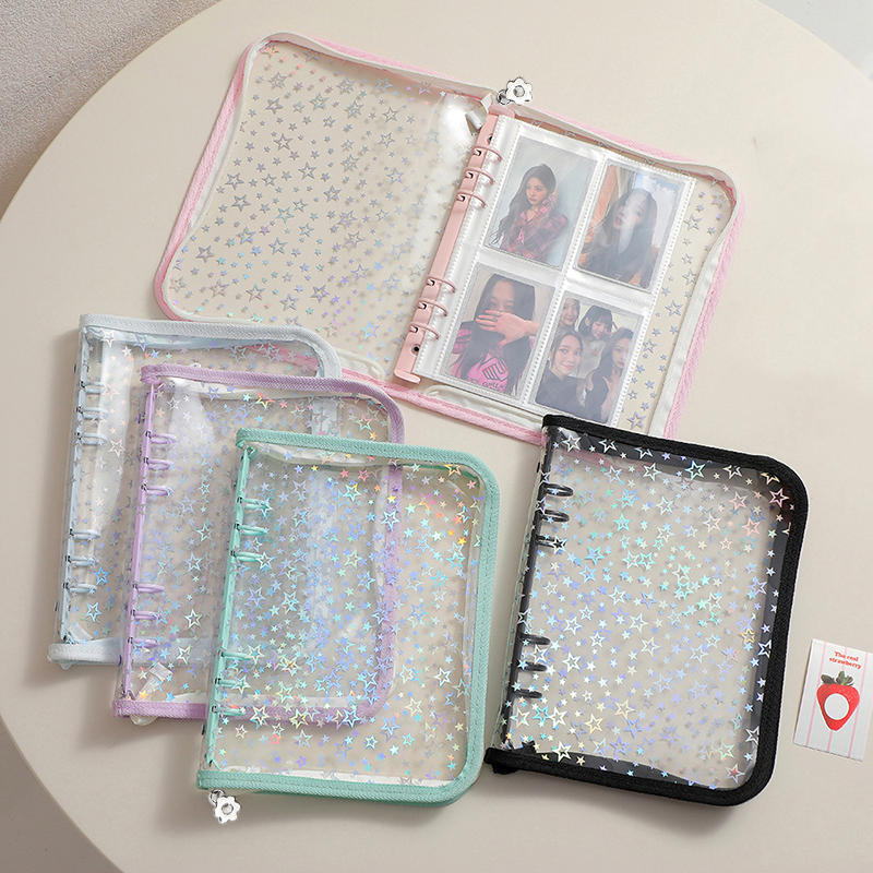 A5/A6/A7 Star Zipper Binder Ph - Stationery Books recension och pris