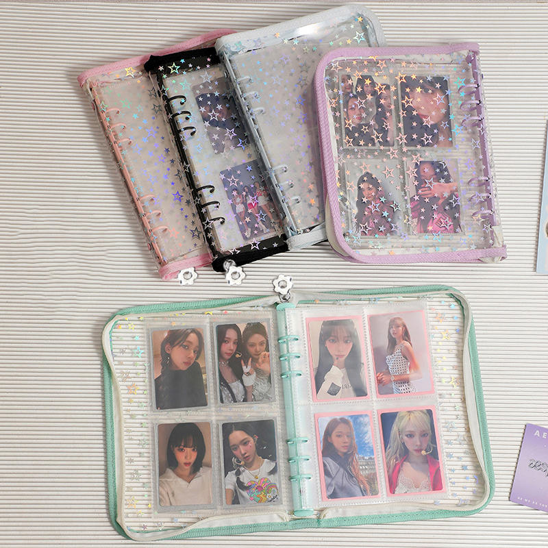 A5/A6/A7 Star Zipper Binder Ph - Stationery Books recension och pris