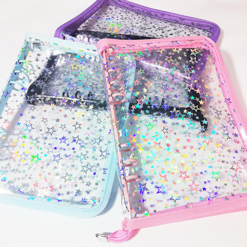 A5/A6/A7 Star Zipper Binder Ph - Stationery Books recension och pris