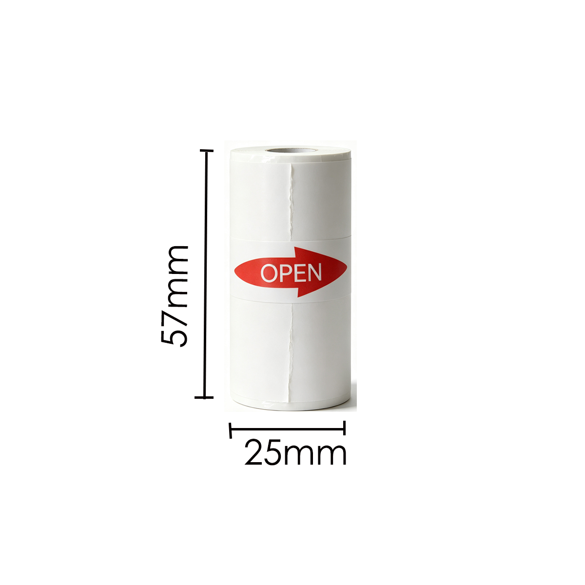 Rose Red Self-Adhesive Thermal - Mini Pocket Thermal Printer Paper Roll recension och pris