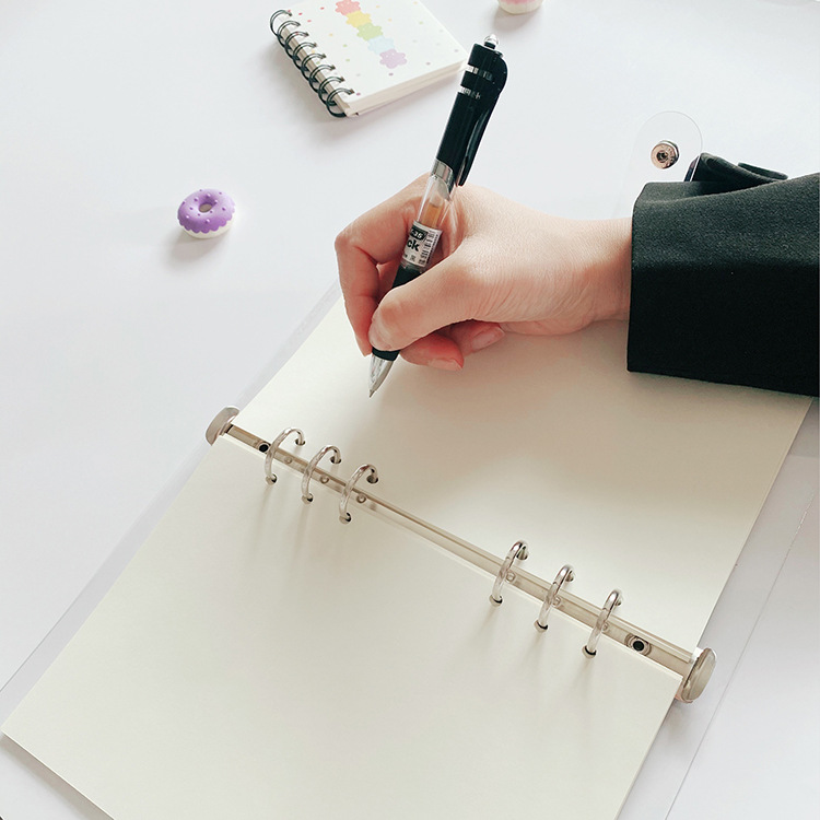 A5 A6 A7 Loose Leaf Notebook R - A5 Spiral Dotted Grid Notebook recension och pris