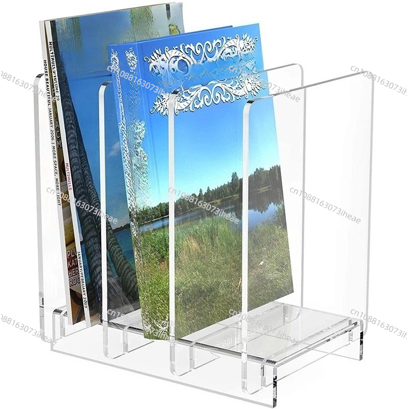 Clear Acrylic Magazine Holder  - Clear Acrylic Book Stand Holder recension och pris