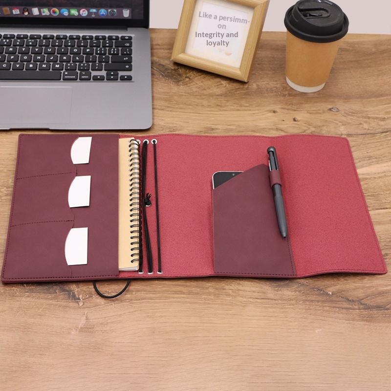 Refillable Notebook Organizer  - Vintage Leather Journal Notebook recension och pris