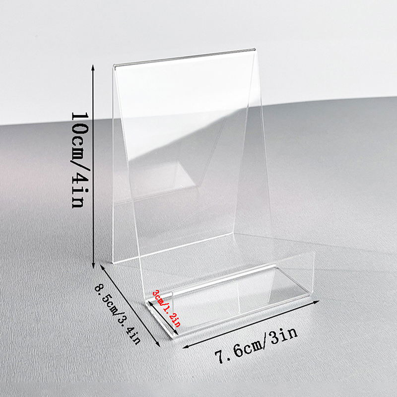 Magazine Display Stand Comic B - Clear Acrylic Book Stand Holder recension och pris