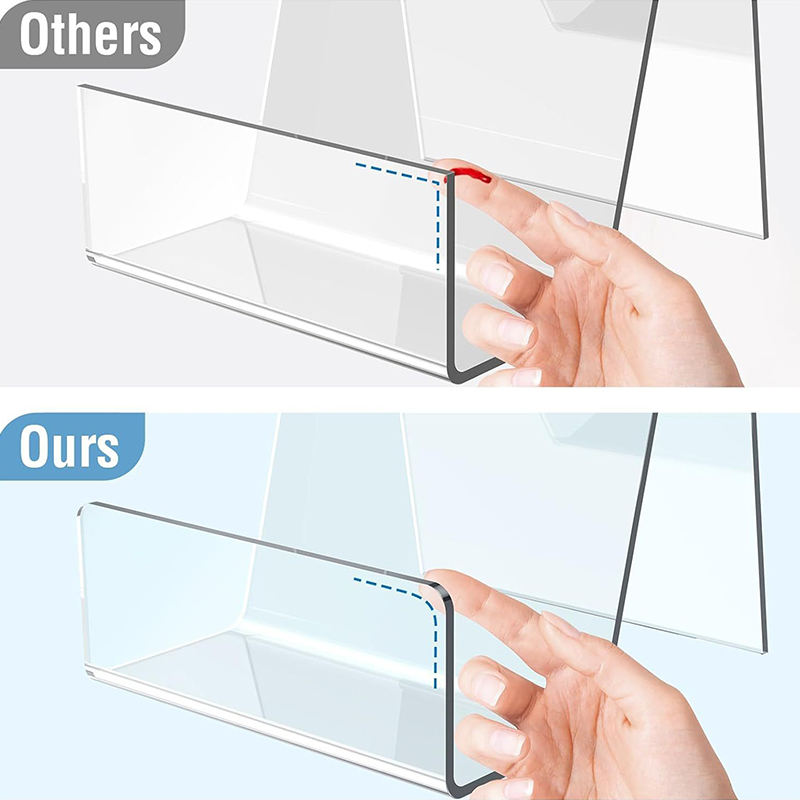 Magazine Display Stand Comic B - Clear Acrylic Book Stand Holder recension och pris