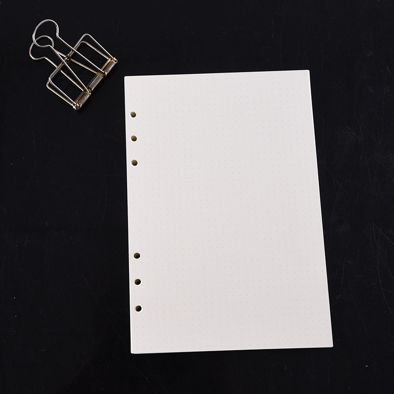 A5 A6 A7 Black Craft White  Lo - A5 Spiral Dotted Grid Notebook recension och pris