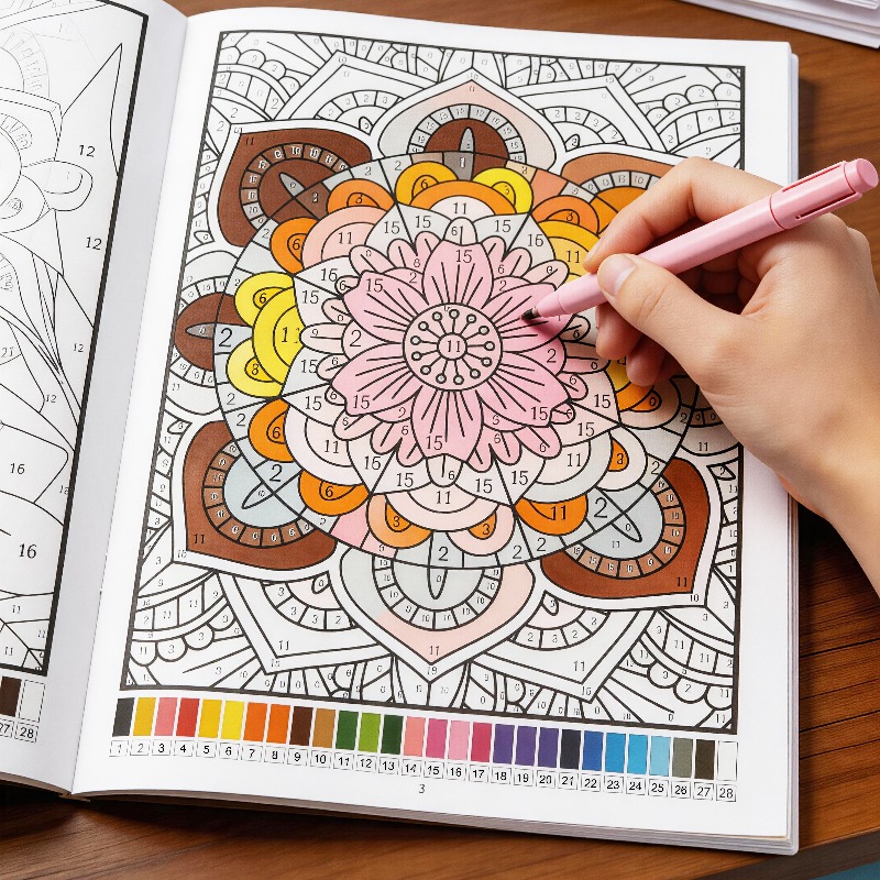 Adult Animal/plant Coloring St - Adult Coloring Book Stress Relief recension och pris