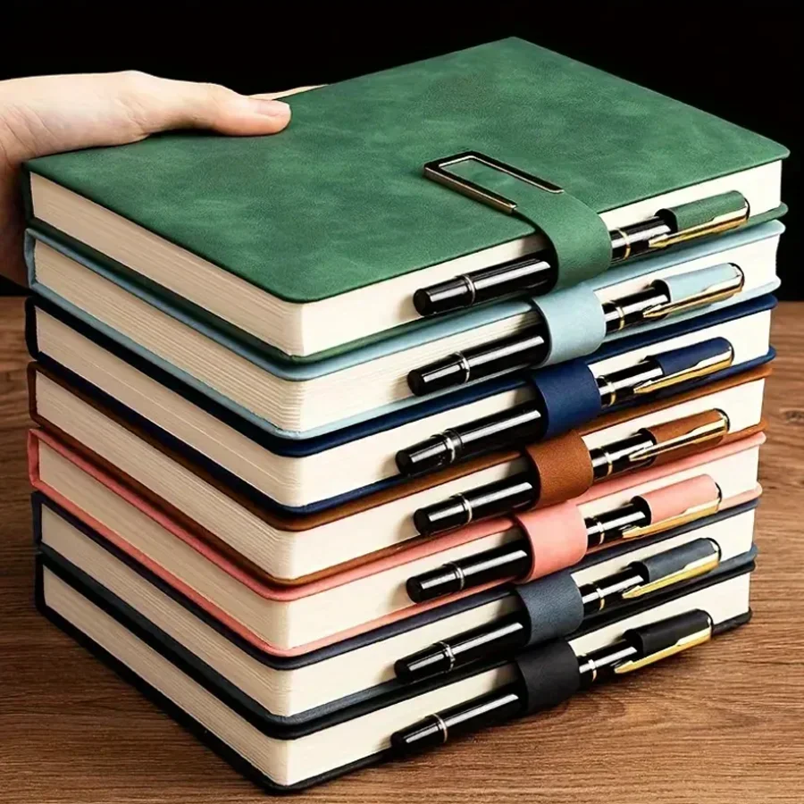 1pcs Soft-Cover Vintage A5 Lea - Vintage Leather Journal Notebook recension och pris
